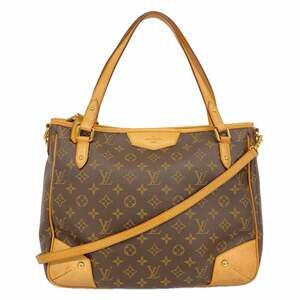 LOUIS VUITTON Brown Monogram Tote Bag